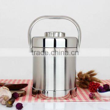 Guangzhou Manufacture Supplier OEM Insulated Ice Bucket Stainless Steel Ice Bucket With Lid photo-2