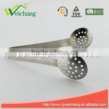 WCA266 Premium Utility Whole Stainless Steel Tea Tong Food Tongs Classic Low Price photo-2