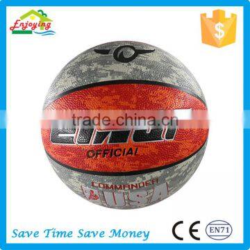 High Quality #7 pu Hygroscopic Leather Outdoor Indoor Match and Training Basketball