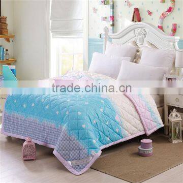 100% Polyester summer comforter/blanket/quilt/duvet for summer&winter king queen twin size bedding&blue pink white