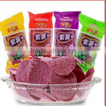 Four taste Purple potato crisp