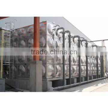 supply ram assembly welding stainless steel water tank