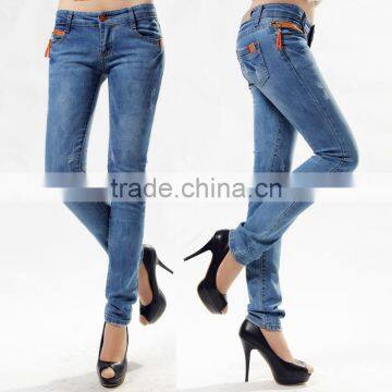 Latest Fashion Wholesale Women Designer Denim Jean