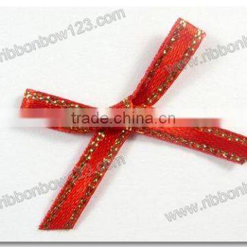 pre-tied satin ribbon small bow