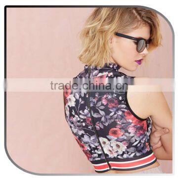 AZTEC FRINGE FLORAL PRINT WOMEN TOPS AND BLOUSES photo-5