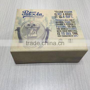 Paper Material and Matt Lamination,Stamping,Embossing,Glossy Lamination,Varnishing,UV Coating Printing Handling gift box white