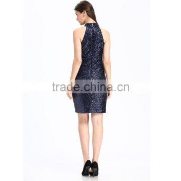 Domin Fashion Latest Sequin Woman Whole Short Dress photo-6