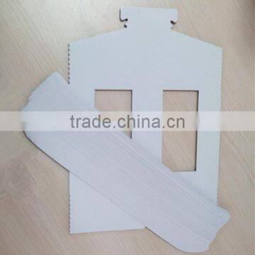 White Shirt Collar Cardboard For Garment Packing Accessories