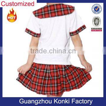 Navy Style Sailor Style British Style Uniform Check Uniform Set Guangzhou photo-2