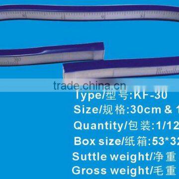 Kearing Hot Sale Measuring Tape 30cm Length Flexible Curve Rulers 2 Regular Colors Can Customize #KF30 photo-3