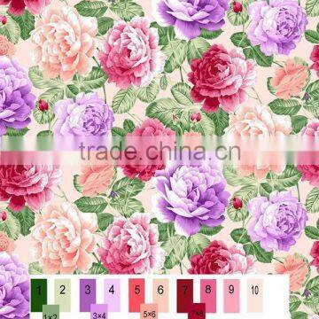 super soft 3D floral & plant screen stamped jacquard fleece blanket mink royal blanket