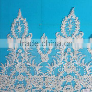 Best price of dubai laces new border design saree beaded lace trim