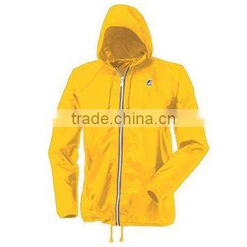 waterproof polyester windbreaker jacket