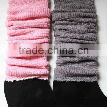 Custom adults lady knitted leg warmers