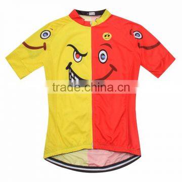 Custom sublimated bike uniforms made in china design sports shirts cycling jersey