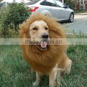 Pet Costume Lion Mane Wig for Dog Cat Halloween Clothes photo-2