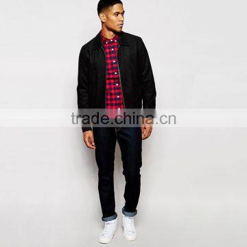 Skinny Check Shirt in Twill Plaids Shirt Manufacturer In China photo-4
