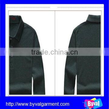 Wholesale Polyester Europe Polo Shirt, Promotion Long Sleeve Polo Shirt, Polo Shirt Autumn/spring photo-3