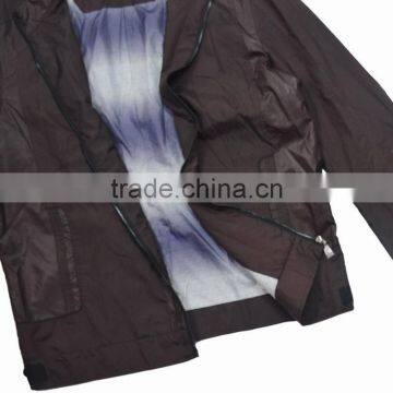 Cheap Casual Windproof Custom Logo Design Shishi Men Jacket Factory photo-4