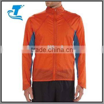 OEM service breathable Men Lightweight Running Jacket