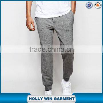 French terry sweat pants in tapered fit for man