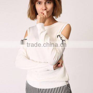 Zm35734a Lady Fashion Knitted Sweater Fashion Spring Women's Pullover photo-2