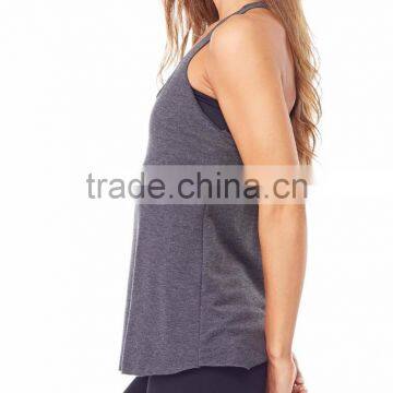New Fashionable Breathable Organic Yoga Stringer Vest