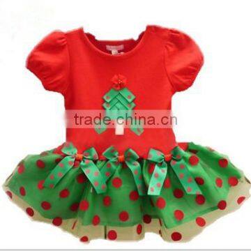 Longsleeve Embroidered Cotton Girl Lace Party Kids Christmas Dress