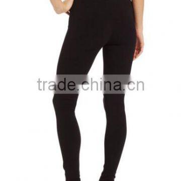 Hot Sales Breathable Spandex Fabric Full-length Pull-on Leggings With Wide Elastic Waistband photo-5