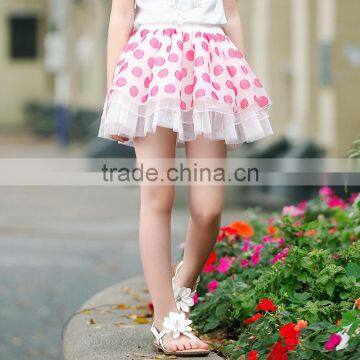 S60732B Lace cake bubble skirts party leisure girls skirt