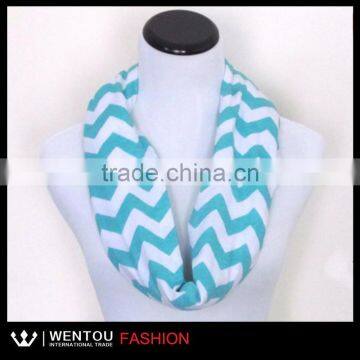 New Design Soft Cotton Chevron Scarf photo-2