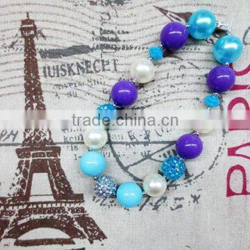Spring Bubblegum Chunky Bead Necklace Wholesale photo-6