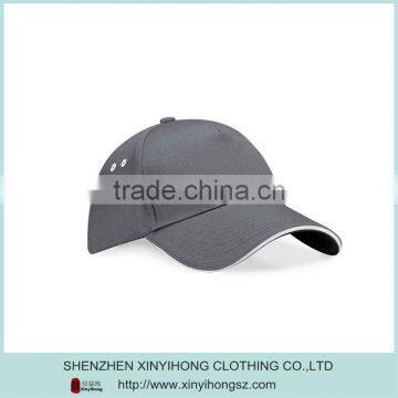 100% Cotton Fabric Perforated Panels Golf Sports Caps With Embroidered Logo photo-2
