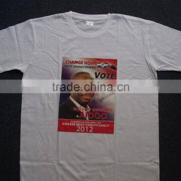 2015 Hot Cheap printed face election tshirts for wholesale