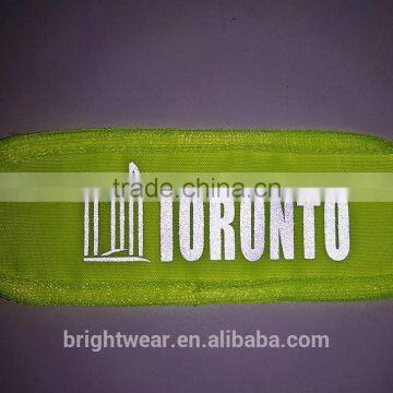 Heat Transfer Reflective Logo on a Patch Used on Safety Shirt or Vest photo-3