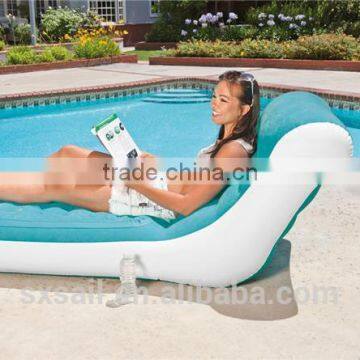 INTEX Blue Flocking Single Deck Chair photo-3