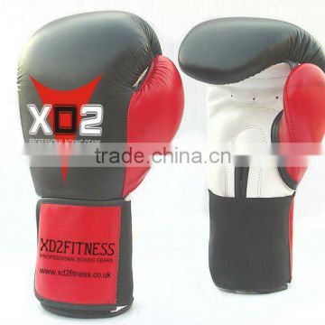 Pro Fight Leather Boxing Gloves Punch Bag Kick