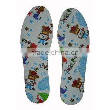 manufacturer supply colorful soft latex foam shoe insole