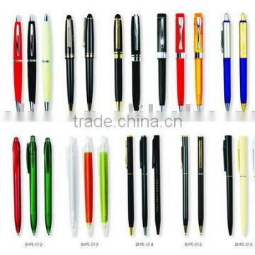 plastic promotional cheap advertising ballpoint pens ,hotel fountain