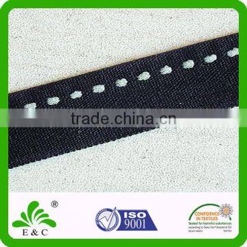 Oeko-Tex100 Good Stretch Soft Matte Fold Over Elastic With Stitch Line photo-2