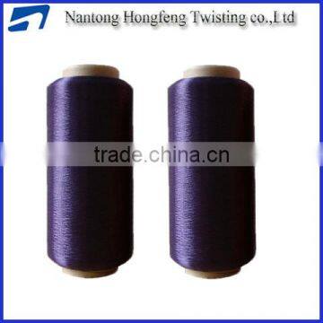 100 Polyester DTY dyeing yarn for embroidery thread