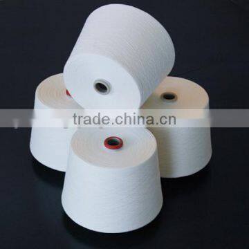 100% Fiber Dope Dyed Ring Spun Polyester Yarn for Knitting and Weaving From China photo-2