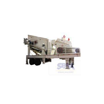 SBM widely used and Large Capacity Mobile Impact Crusher for sale