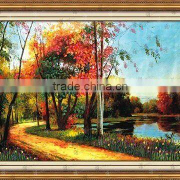 tape cross stitch sets -fengjing guahua.050-01