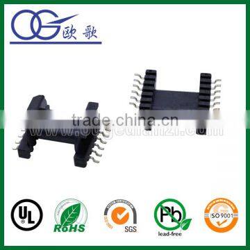 EPC19 horizontal SMD PIN6:6 magnetic material transformer bobbin