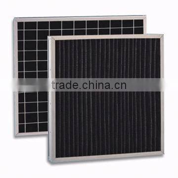 For Chemical industry; Hospital application Odor removal filtration panel HVAC carbon air filter