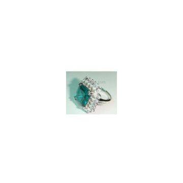 925 Silver Jewelry, Gemstone Ring
