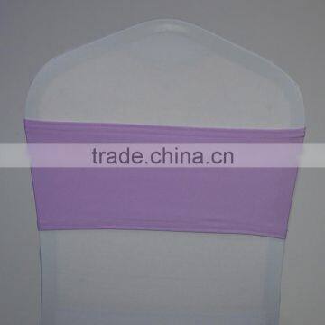 Light purple spandex wedding chair bow for sale