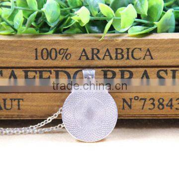 XP-TGN-HE-129 Wholesale Glass Cabochon Necklace In Alloy photo-3