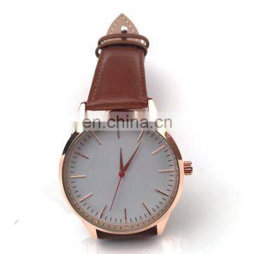 7 Colors Top Brand Simple Classic Quartz Men Ladies Leather Wristband Watch photo-4